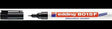 edding Labormarker 4-8015 0,75 mm schwarz – Permanentmarker für Glas, Kunststoff und Etiketten