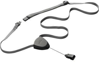 DURABLE Textilband FLEX Jojo 830901 – 10er-Pack, 8mm, grau, regulierbar