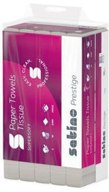 SATINO BY WEPA Papierhandtuch prestige 20,6x32cm 2-lagig W-Falz 3.000 Blatt