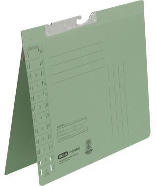ELBA Pendelhefter DIN A4 Amtsheftung 320g Karton blau mit Organisationsaufdruck