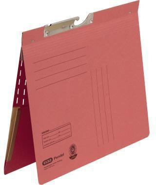 ELBA Pendelhefter DIN A4 rot, 320 g/m² Karton, kaufmännische Heftung, Dehntasche, Blauer Engel