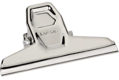 MAUL Briefklemmer MAULpro 95 mm Stahl verchromt hellsilber – Klemmweite 25 mm