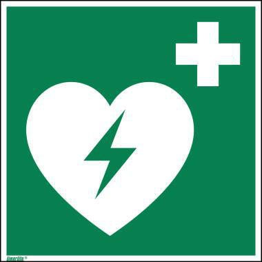 Hinweisschild Erste Hilfe E003 200x200 mm Hart-PVC, nachleuchtend, ASR A1.3/ISO 7010