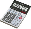 Sharp Tischrechner EL-M711GGY mit 10-stelligem Display, Solar- und Batteriebetrieb, Glas-Design