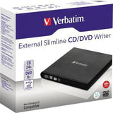 Verbatim DVD Brenner 98938 Slimline extern USB 2.0 6x/8x/24x schwarz
