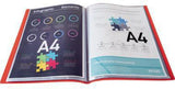 Exacompta Sichtmappe 8822E A4 PP 20 Hüllen hellblau