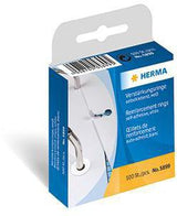 HERMA Lochverstärkungsringe weiß 12 mm – 500 Stück selbstklebend, PVC-frei