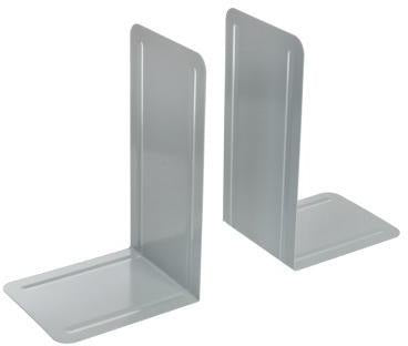 Westcott Buchstütze E-10242 Schwarz Metall 12,7 x 24 x 14,5 cm 2 Stück