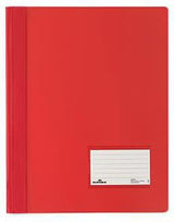 DURABLE Schnellhefter DURALUX 268012 DIN A4 Hartfolie lila – bis 100 Blatt