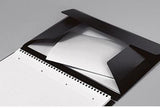 OXFORD International Meetingbook Collegeblock DIN A5+ kariert 80 Blatt mit Gummizugmappe