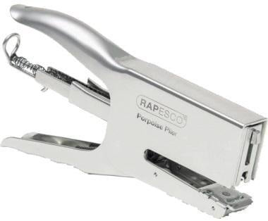 RAPESCO Heftzange Porpoise Classic R81000A3 – 50 Blatt, 24/6 & 26/6, Chrom