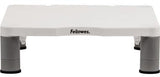 Fellowes Monitorständer Riser 91712 – Höhenverstellbar, 27 kg Tragkraft, 100% Recycling-Kunststoff