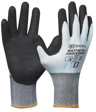 GEBOL MASTER FLEX COOL&TOUCH Arbeitshandschuh Gr.7 – Kühle, trockene Hände mit Touch-Funktion