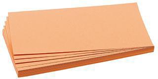 FRANKEN Moderationskarte UMZ 1020 05, 20,5 x 9,5 cm, 130 g/m², 500 Stück, orange
