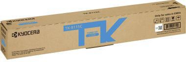 KYOCERA Toner TK-8115C Cyan – Originalzubehör für ECOSYS M8124cidn, ca. 6.000 Seiten