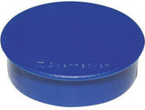 Soennecken Magnet 4803 rund 32mm blau 10 St./Pack. – 0,8 kg Tragkraft