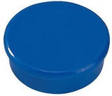 DAHLE Haftmagnet 95538-20983 38mm weiß 10 St./Pack. – Runde Präsentationsmagnete mit 2,5 kg Tragkraft