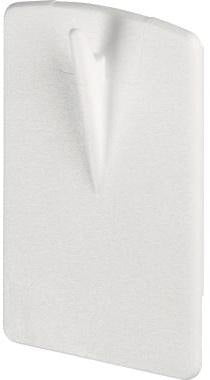 tesa Powerstrips Bildernagel 58031 – 2 Nägel + 4 Strips, weiß, 1 kg Tragkraft