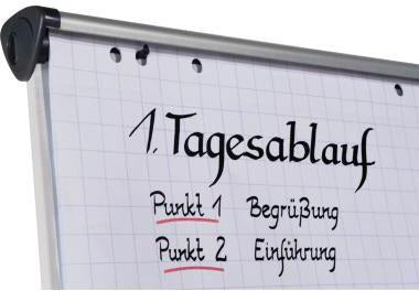 LEGAMASTER Flipchartpapier 98x65 cm kariert 80 g/m² – 5 Blöcke à 20 Blatt