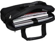 LIGHTPAK Notebooktasche Sierra 46112 – Polyester schwarz, Trolley-Gurt, 39x28x5 cm Fach
