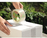 tesa Packband tesapack Eco & Strong 58153 – Transparent, 50 mm x 66 m, recycelter Kern