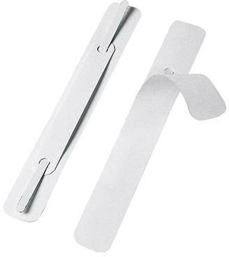 VELOFLEX Heftstreifen 2 x 15 cm selbstklebend, weiß