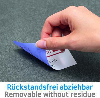 HERMA Universaletikett 20 mm rund, 2.400 Stück, weiß, wieder ablösbar, FSC-zertifiziert
