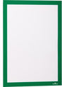 DURABLE Magnetrahmen DURAFRAME DIN A4 grün 2 St./Pack. – Selbstklebend & Magnetisch