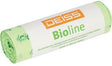 DEISS BIOLINE Müllbeutel 30 l, kompostierbar, 50 x 60 cm, 20 Stück, ecovio, natur
