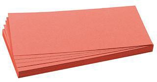 FRANKEN Moderationskarte UMZ 1020 05, 20,5 x 9,5 cm, 130 g/m², 500 Stück, orange
