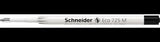 Schneider Eco 725 M Kugelschreibermine – Dokumentenecht, Schwarz, 95% Recycling-Kunststoff
