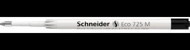 Schneider Eco 725 M Kugelschreibermine – Dokumentenecht, Schwarz, 95% Recycling-Kunststoff