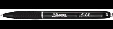 Sharpie S-Gel Geltintenroller 0,7 mm schwarz – 12 Stück, verschmierfrei, für Linkshänder