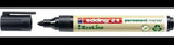 edding Permanentmarker 21 EcoLine blau, Rundspitze 1,5-3 mm, nachfüllbar & klimaneutral