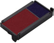 trodat Ersatzkissen 6/4912/2 für Printy 4912, blau/rot