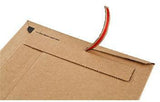 ColomPac Versandtasche Rigid Plus 150 x 250 mm braun, 100 Stück, Wellpappe, Selbstklebung