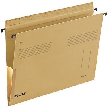 LEITZ Hängetasche SERIE 18 A4 Natronkarton naturbraun 25 Stück – Blauer Engel