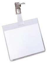 DURABLE Namensschild 800319 90x60mm Kunststoff transparent 25 St./Pack.