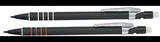 Soennecken Druckbleistift 3062 0,5 mm HB mit Radierer, Kunststoff, schwarz