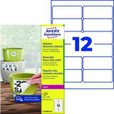 Avery Zweckform Folienetiketten L4776REV-20, 99,1 x 42,3 mm, weiß, 240 Stück, reiß- und wasserfest