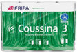 Fripa Küchenrolle Coussina 3-lagig weiß 4 Rollen Recycling