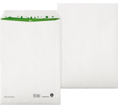 beECO Versandtasche DIN C4 100 g/m² aus 100 % Altpapier mit Haftklebung