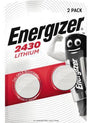 Energizer Lithium CR2430 3V Knopfzelle – 2 Stück für Taschenrechner, Fernbedienungen & medizinische Geräte