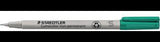 STAEDTLER Lumocolor 311 Folienstift blau 0,4 mm – Non-permanent, abwischbar, nachfüllbar