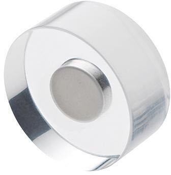 magnetoplan Magnet Design 25 mm Acryl Magnete 6 Stück mit Neodym-Kern