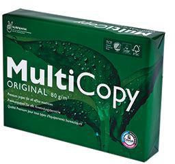 MULTICOPY THE RELIABLE PAPER Multifunktionspapier A4 80g/m² 2fach gelocht 500 Blatt