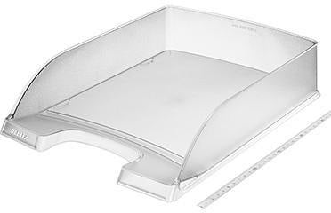Leitz Briefablage Standard Plus DIN A4 aus Polystyrol in Weiß – Stapelbar & Platzsparend