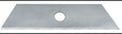 WEDO Ersatzklinge 7880 für Cutter Safety Standard 78800, Trapez, Carbonstahl