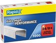 Rapid Heftklammern Super Strong 24/8+ – 1.000 Stück, verzinkter Stahl, für K1/K2/S50/S60