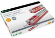 LEITZ Heftklammerkassette K12 26/12 rot – 5 x 210 Stück für Blockheftgerät 5551/5550